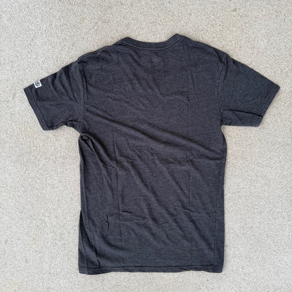 Element V-Neck Mens Small T-Shirt- Grey Heathered Short Sleeve